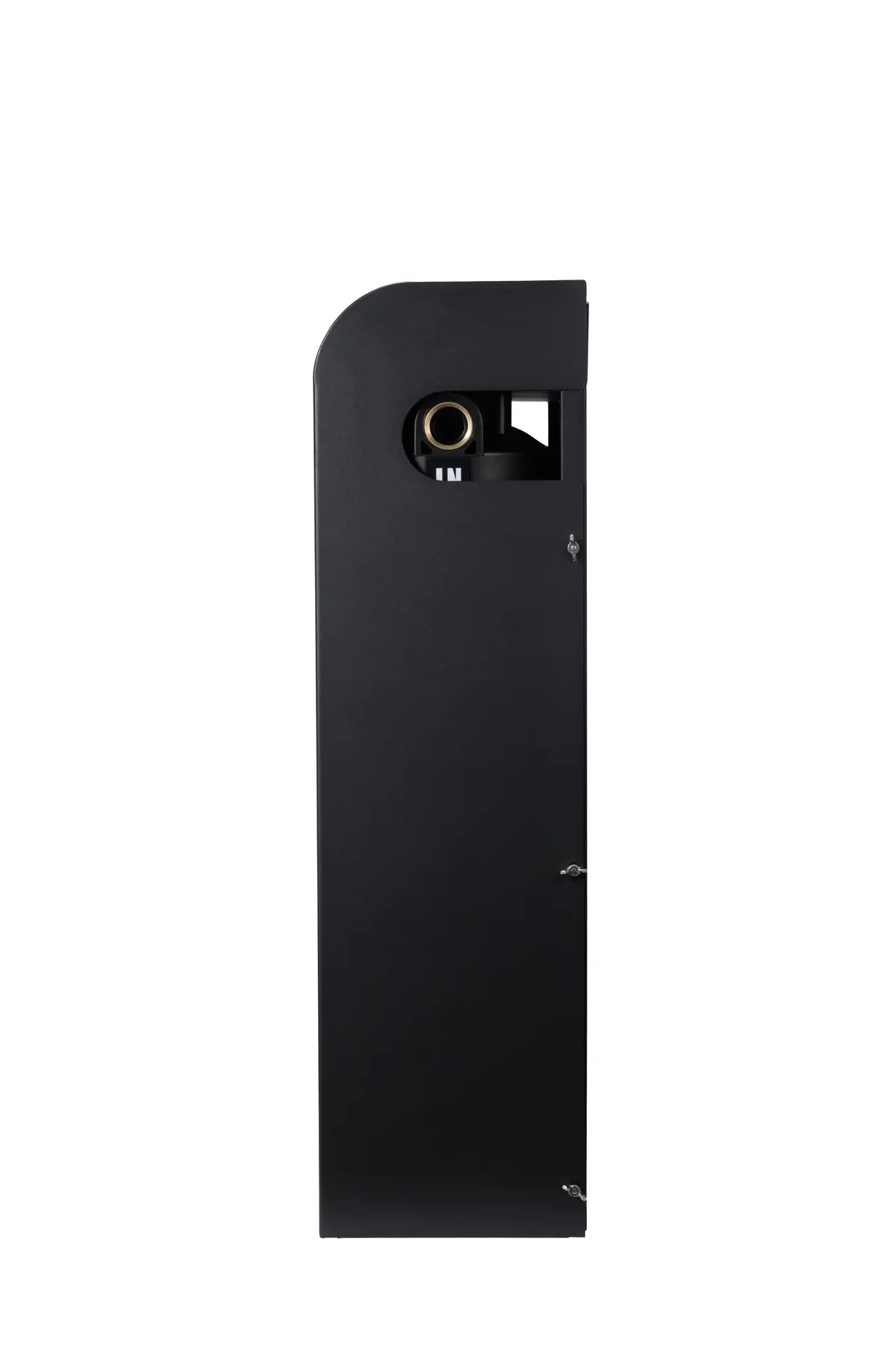 Side profile of Monument AQUAOZZY cabinet