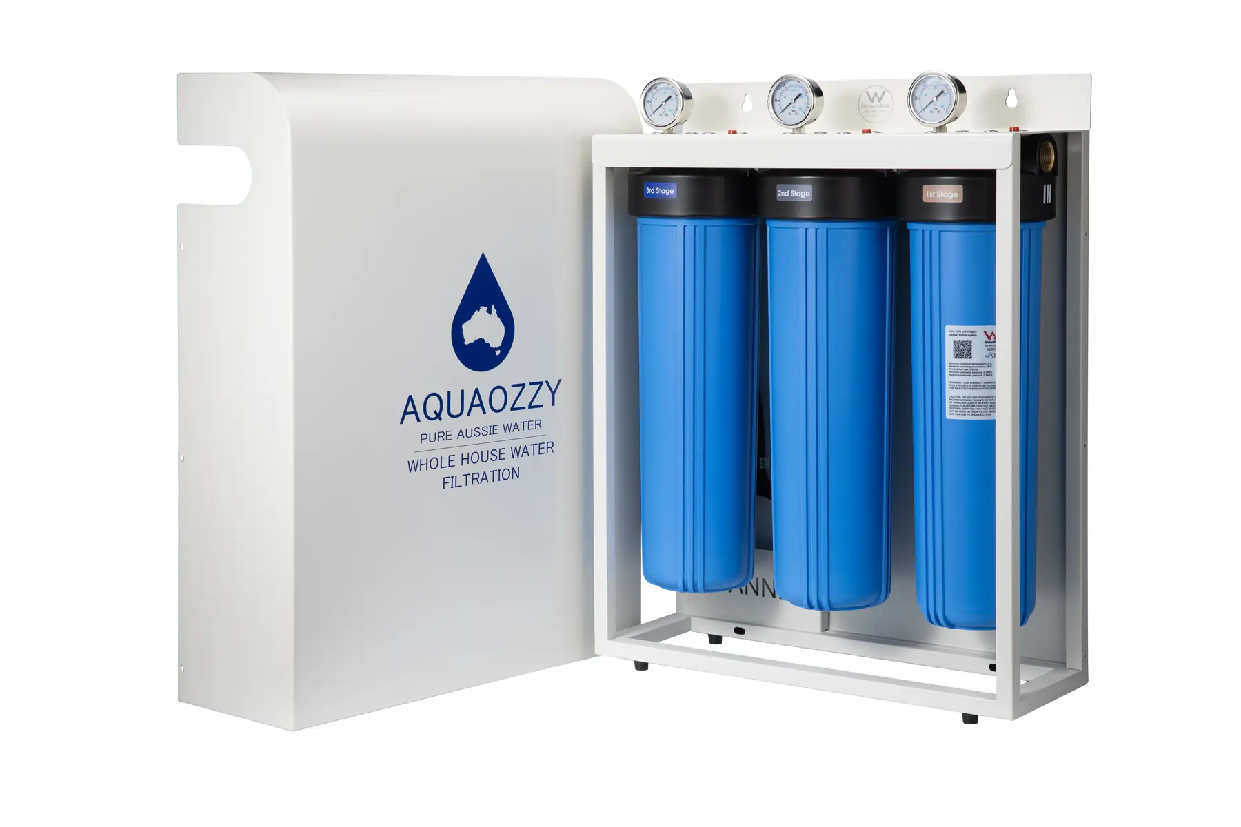 Open Surfmist AQUAOZZY three-stage filtration system